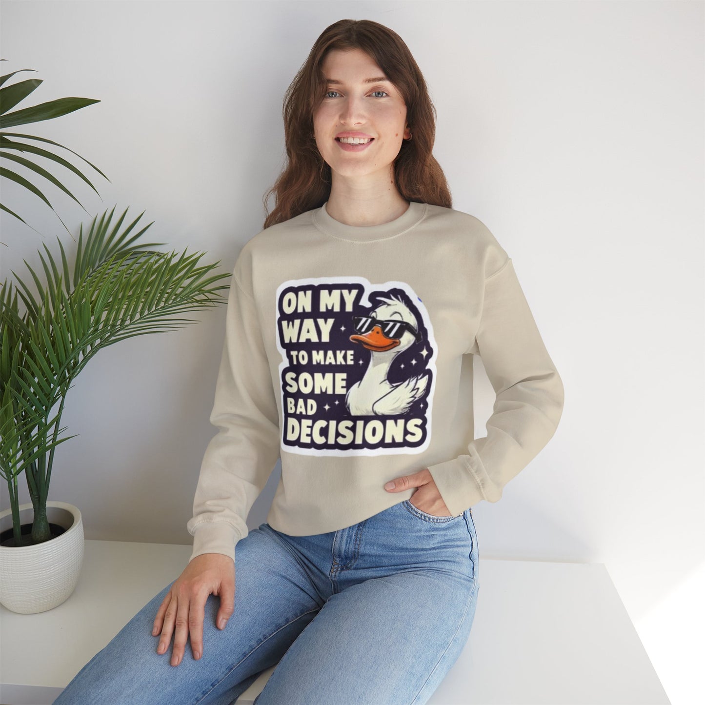 Funny Duck Sweatshirt