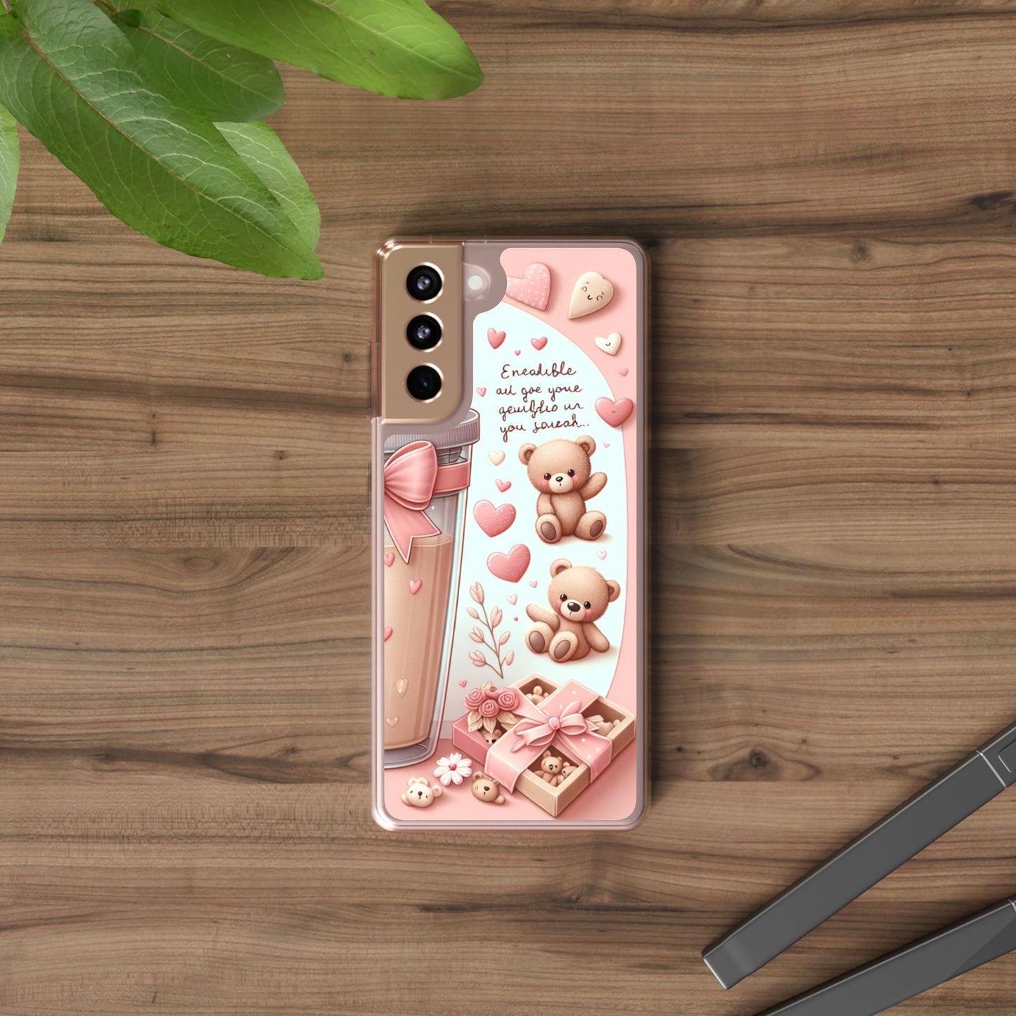 Phone Case - Cute Teddy Bear Design