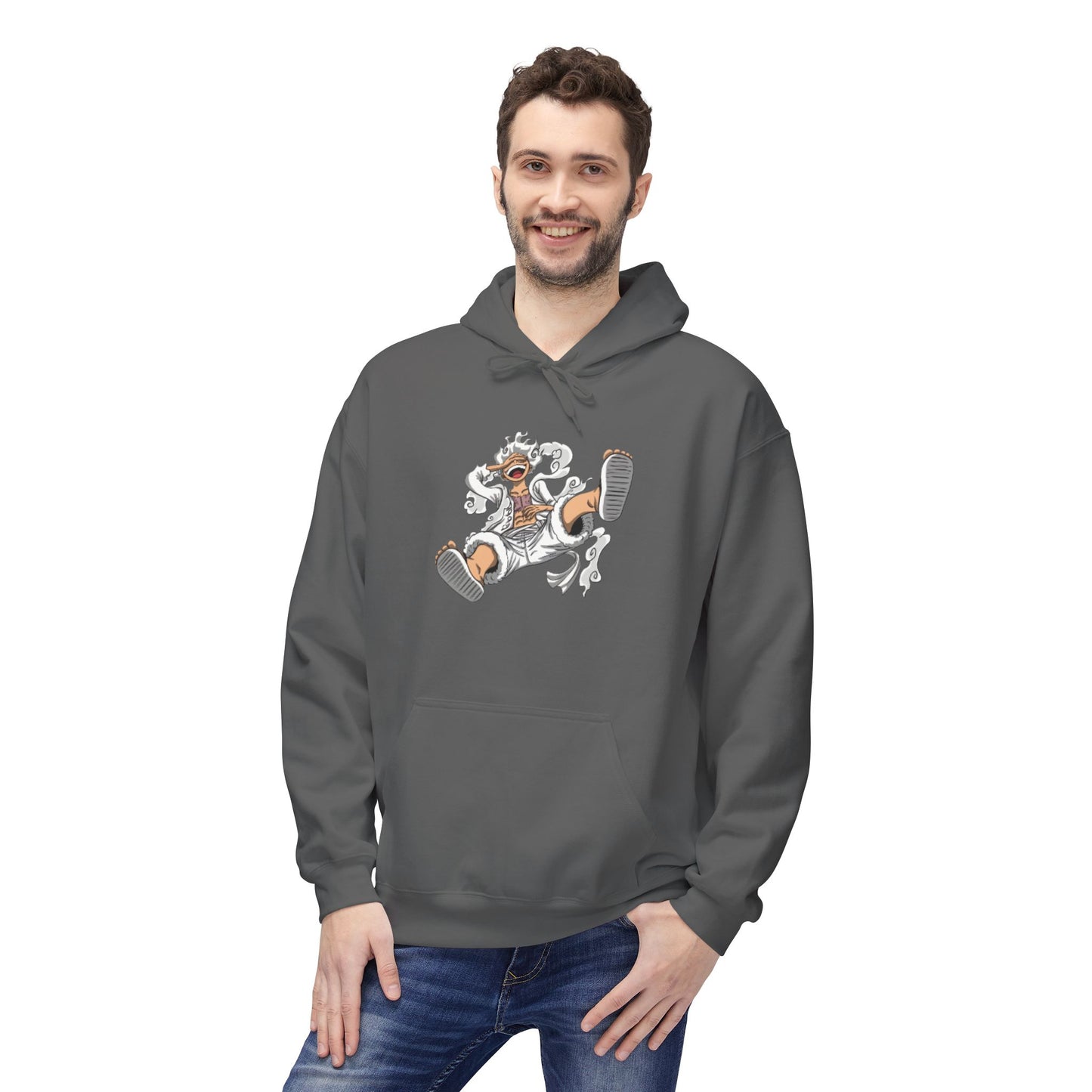 One Piece Luffy Gear 5 Hoodie – Anime Graphic Hoodie for Otaku & One Piece Fans | Unisex Streetwear