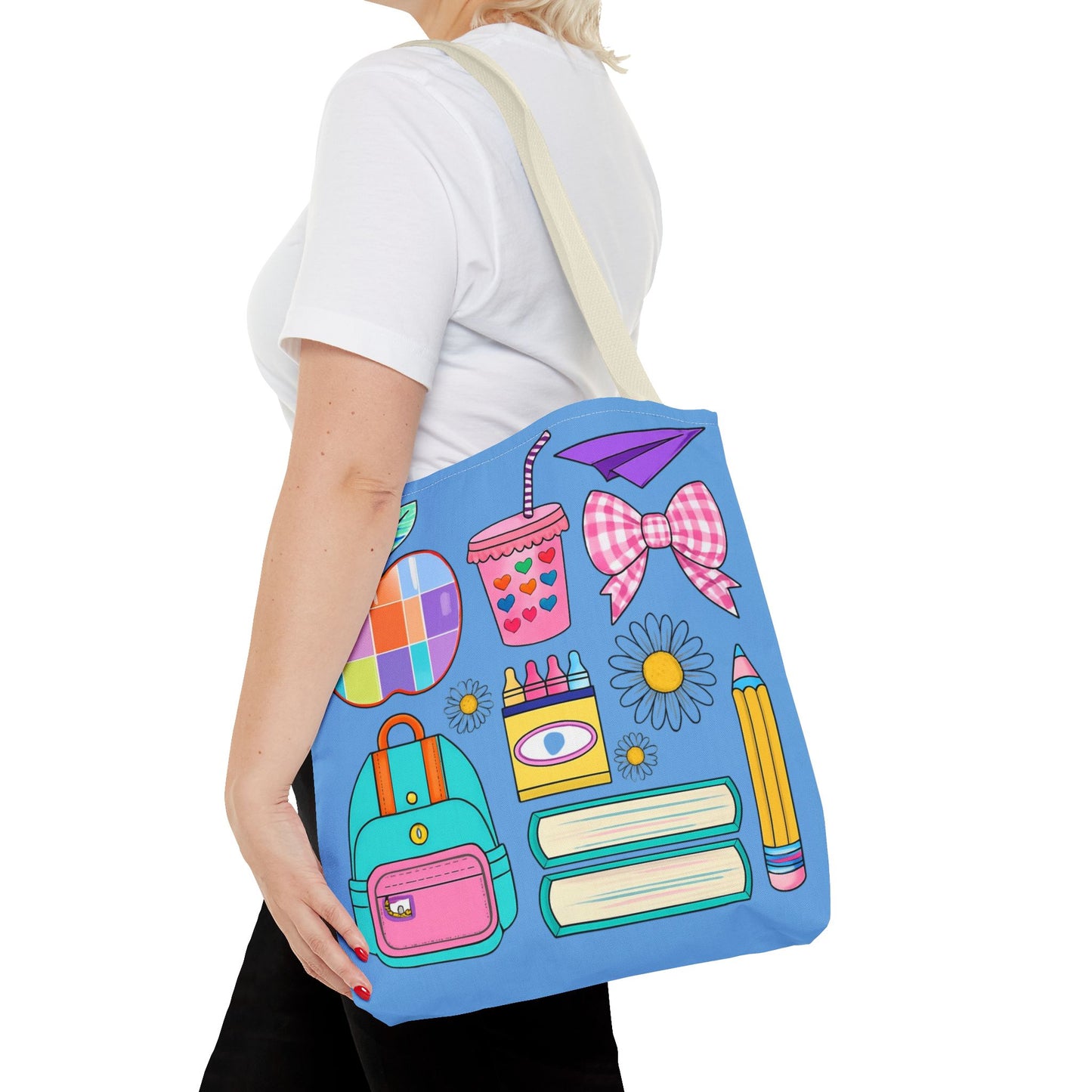 School Theme Tote Bag