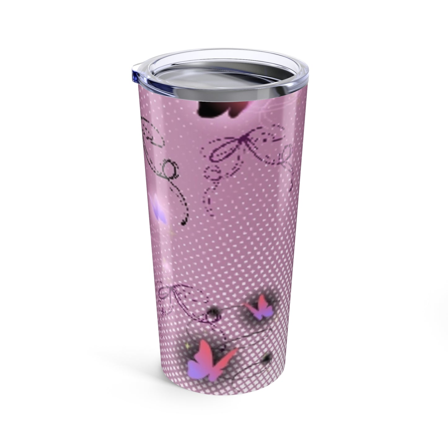 Pink Bow Tumbler 20oz - Trending Design