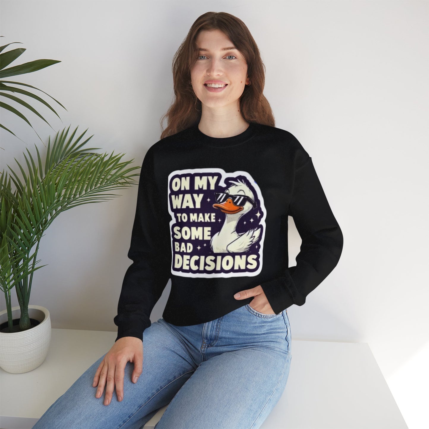 Funny Duck Sweatshirt