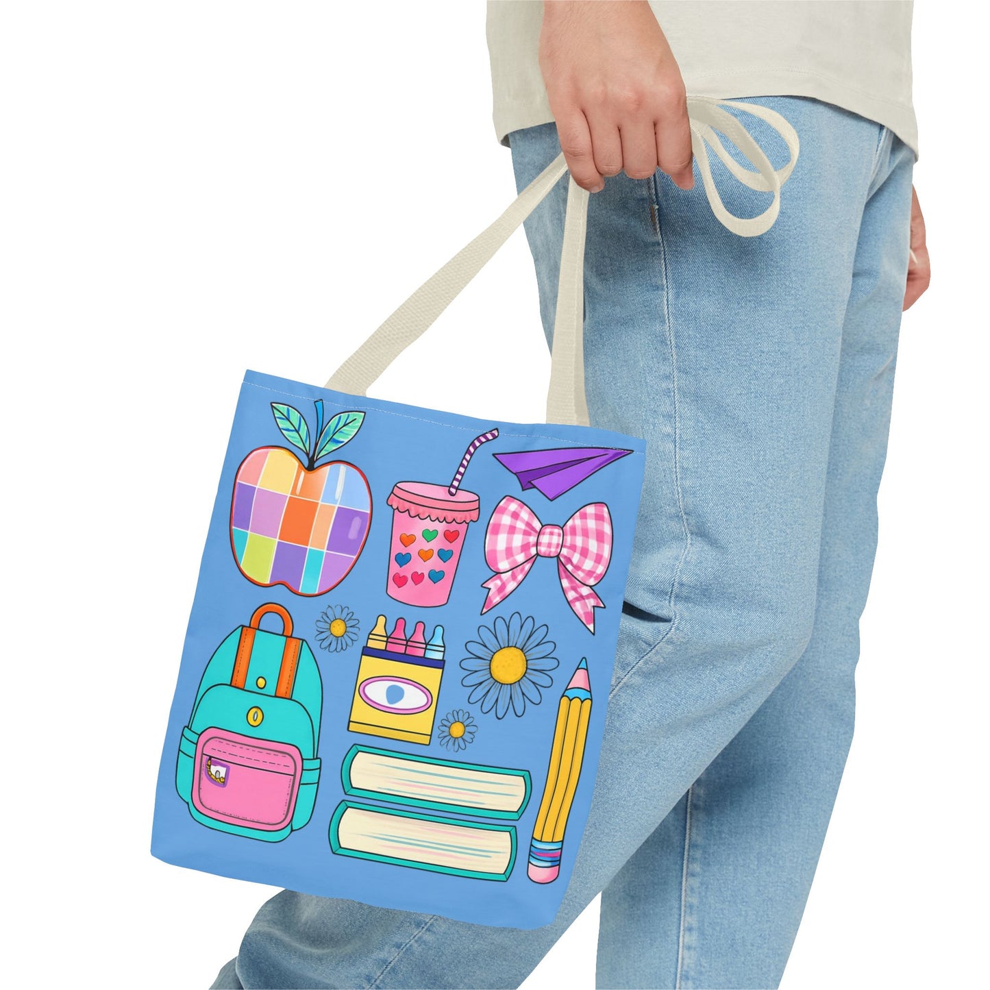 School Theme Tote Bag
