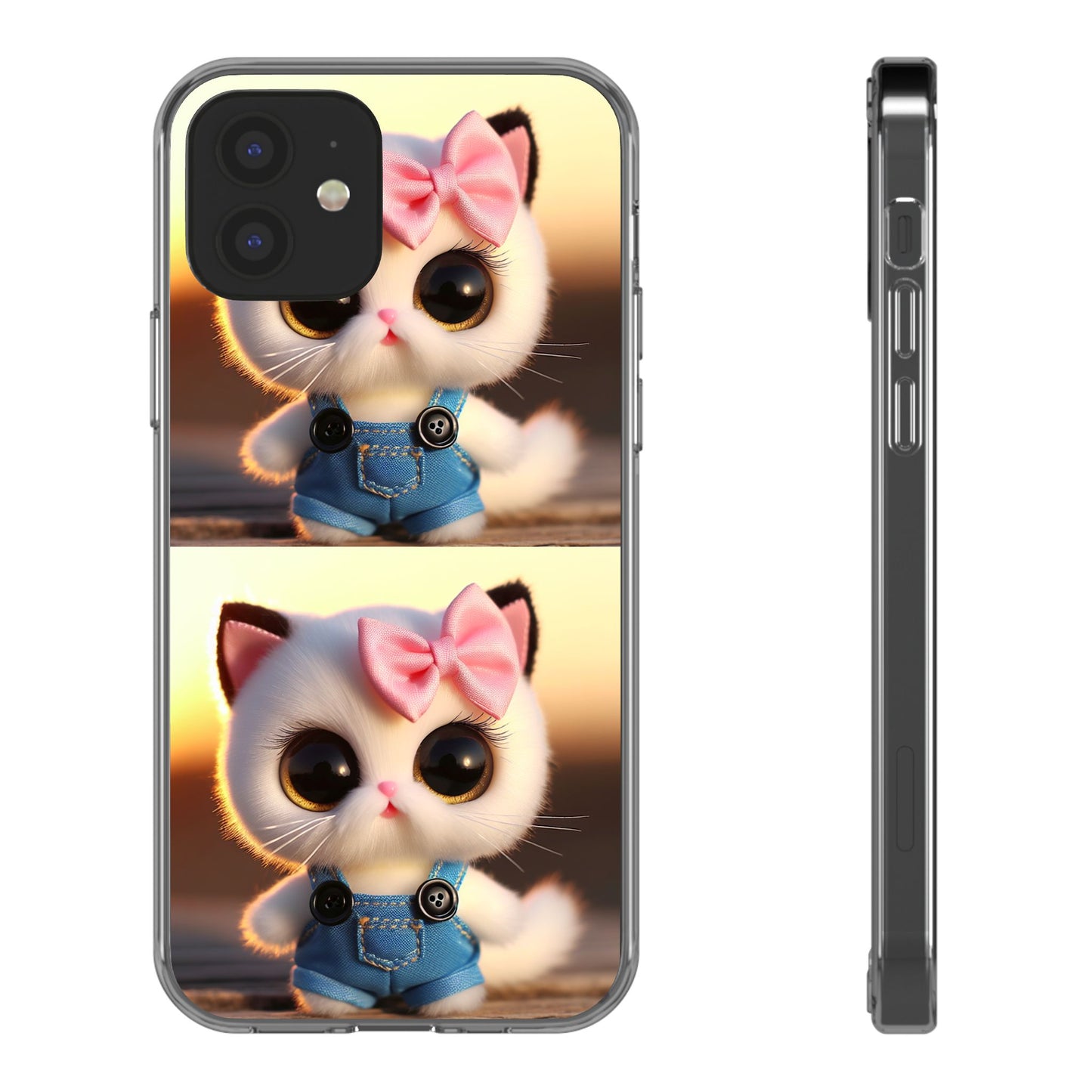 Phone Case - Cute Kitten Design