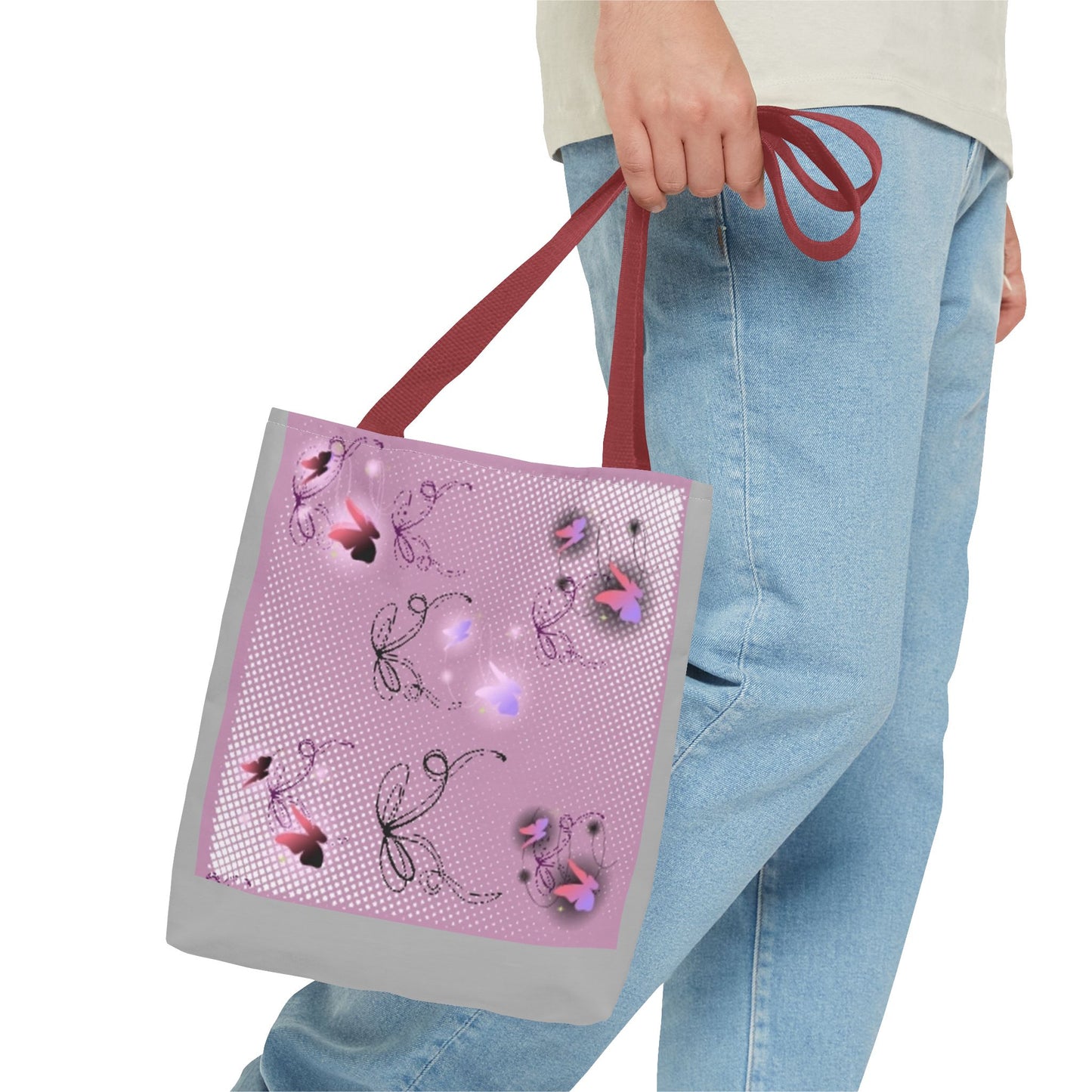 Pink Tote Bag - Beautyfull Pink Bag Design