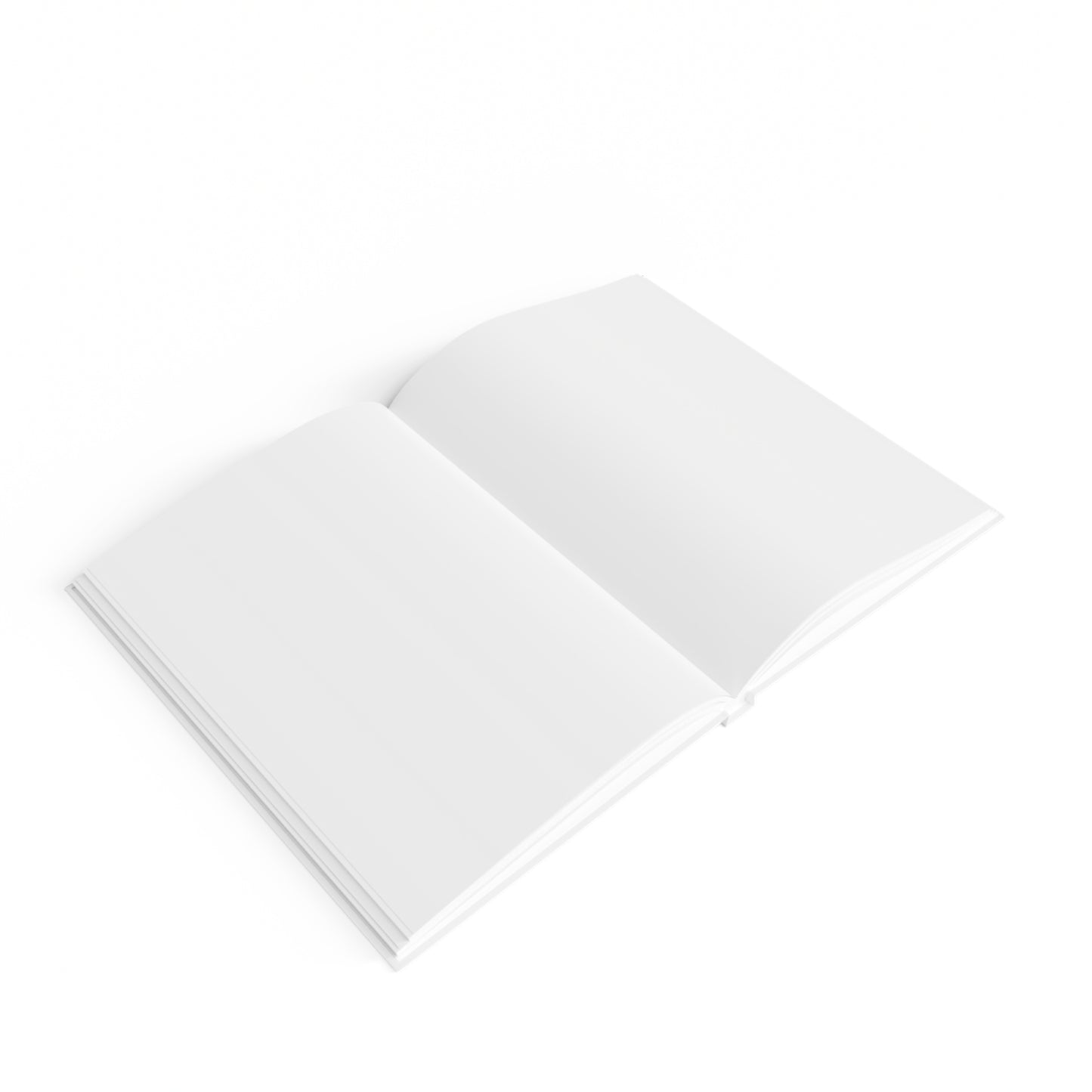 Journal - Simple Flower Design White Book Cover