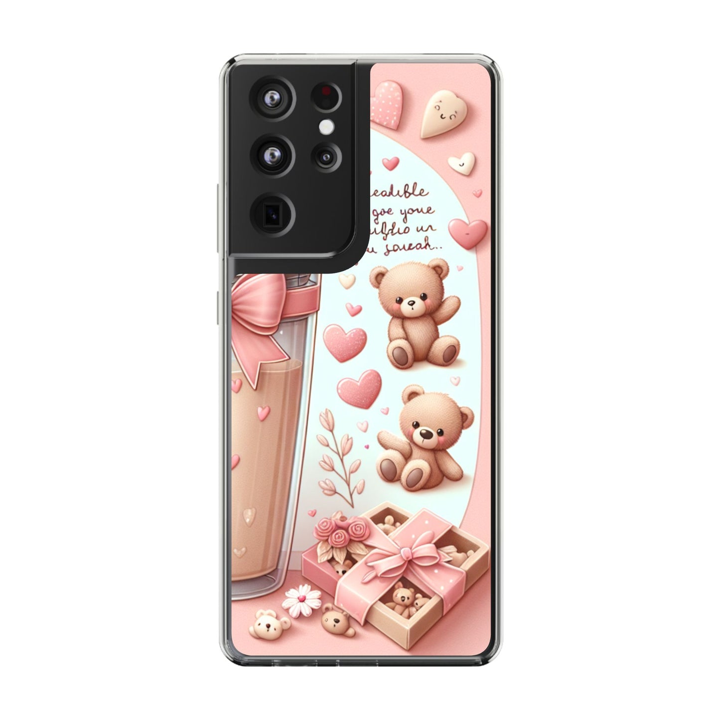 Phone Case - Cute Teddy Bear Design
