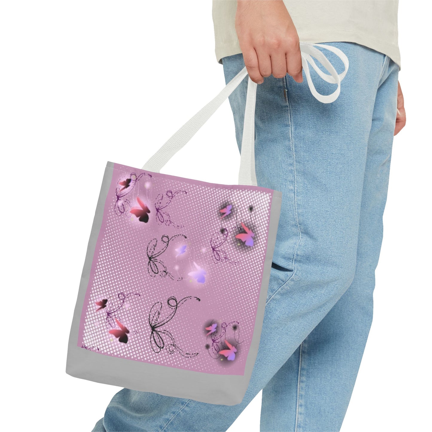 Pink Tote Bag - Beautyfull Pink Bag Design