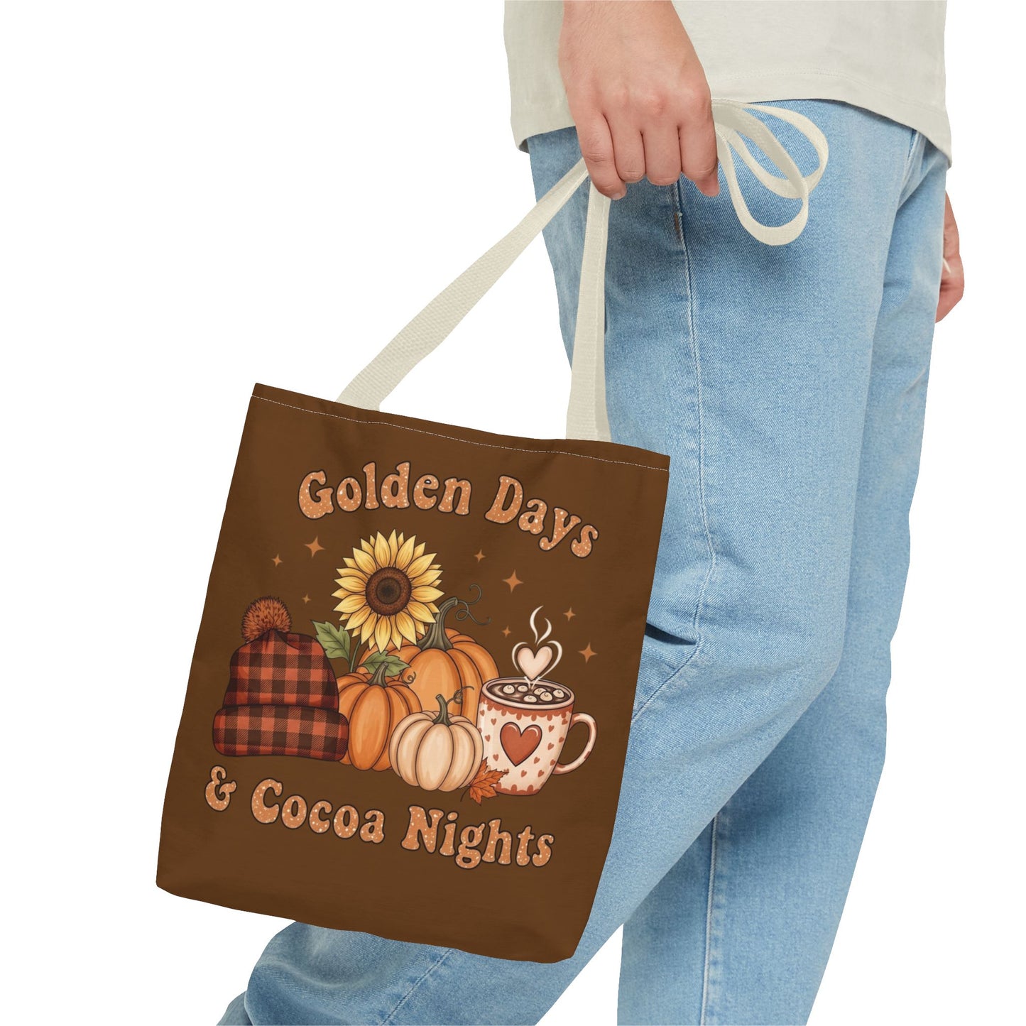 Fall Tote Bag - Cozzy Fall Design
