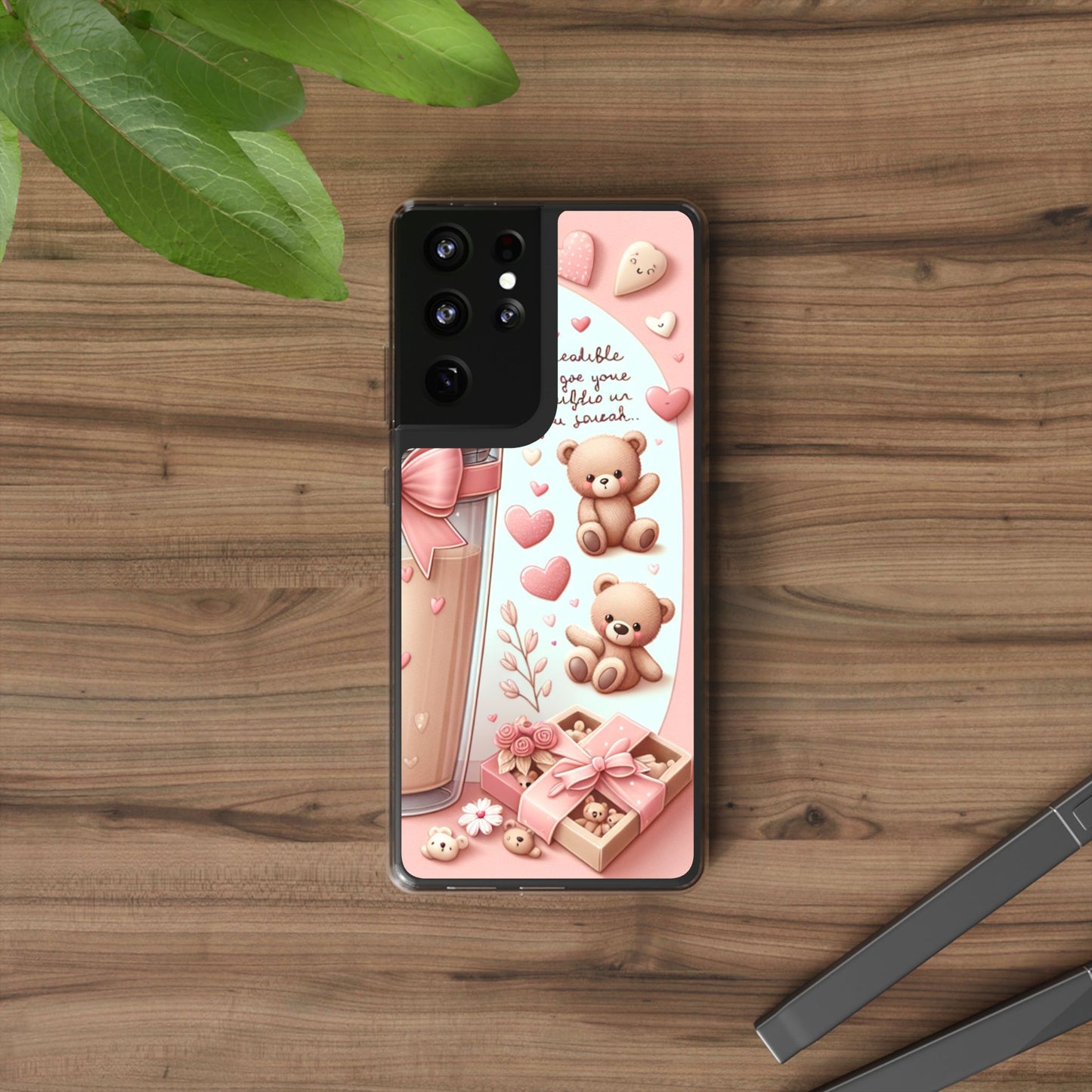 Phone Case - Cute Teddy Bear Design