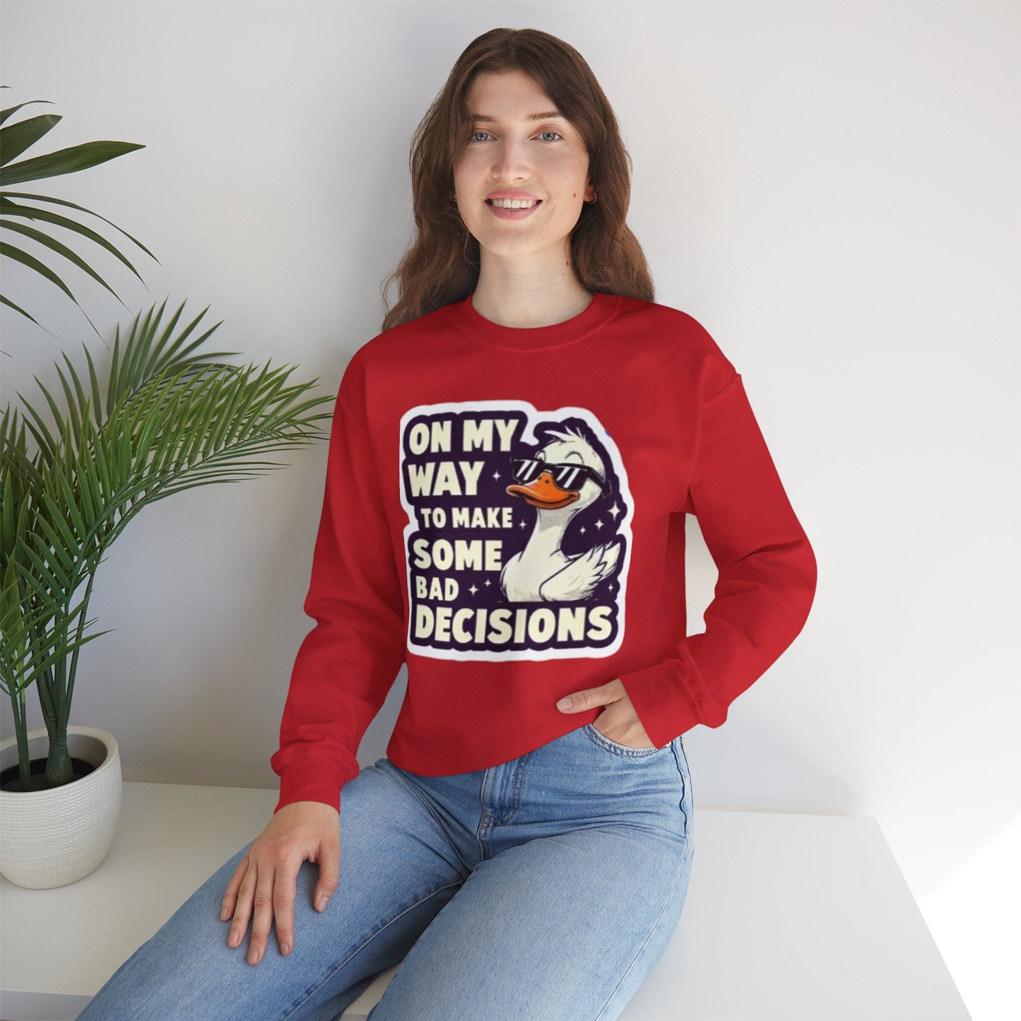 Funny Duck Sweatshirt