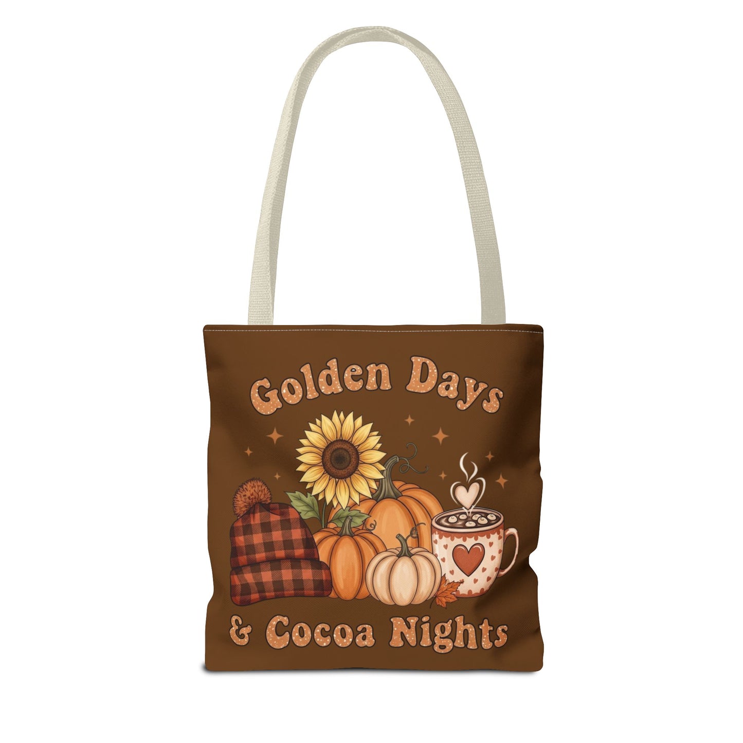 Fall Tote Bag - Cozzy Fall Design