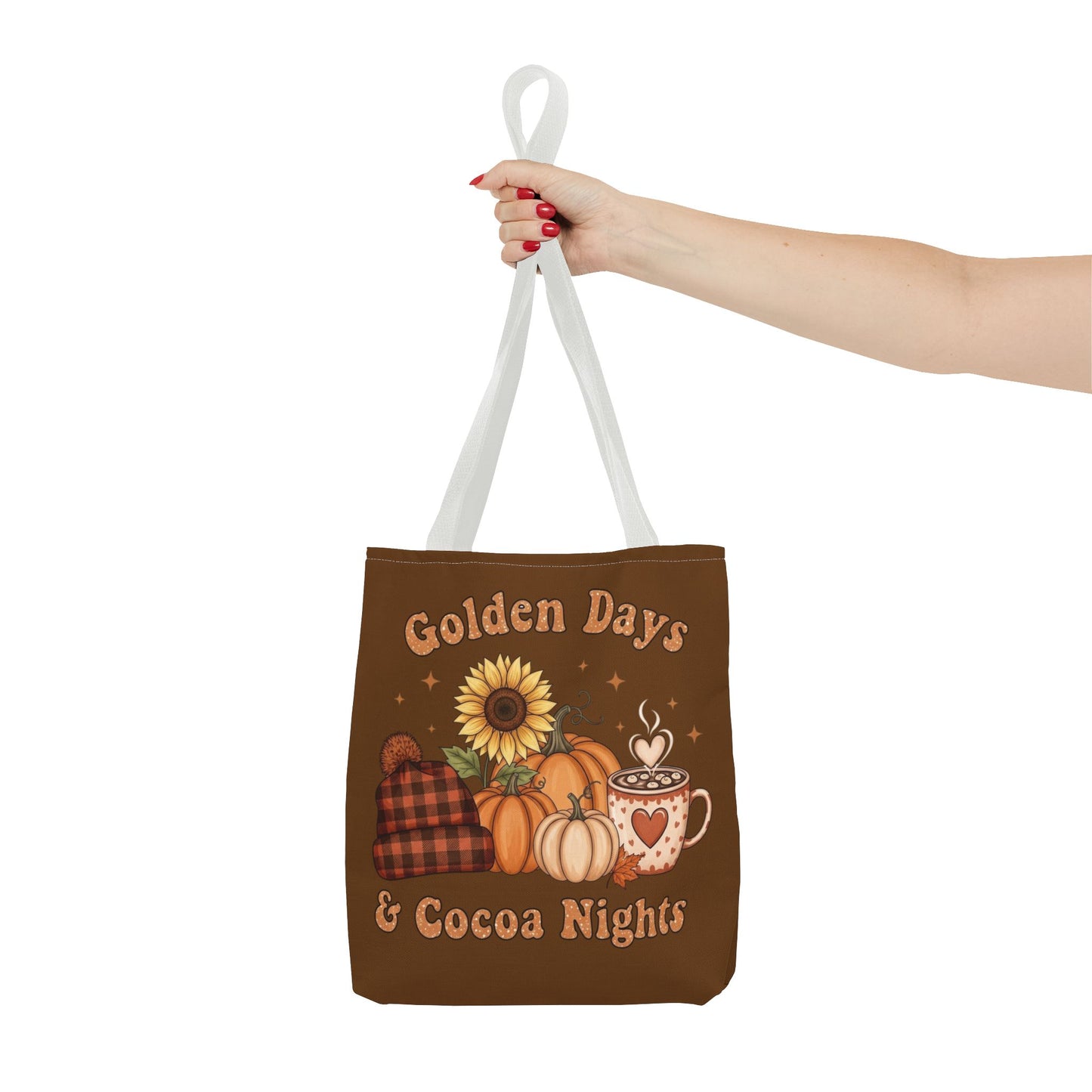 Fall Tote Bag - Cozzy Fall Design