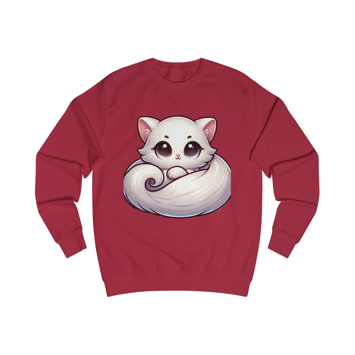White Cat Lover Sweatshirt