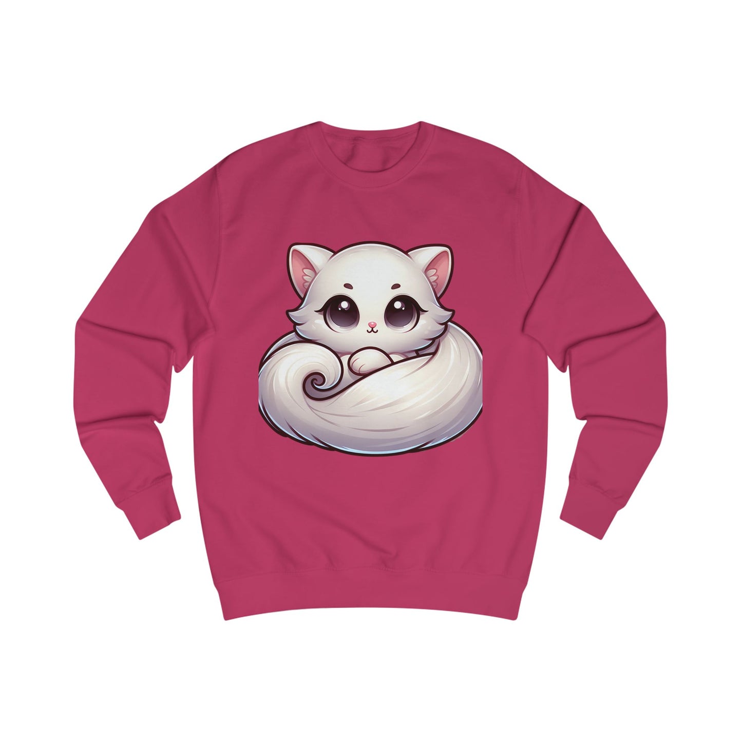White Cat Lover Sweatshirt