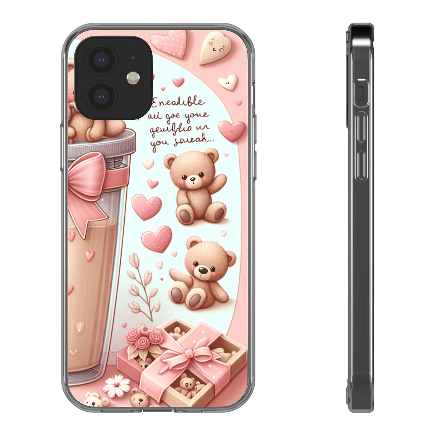 Phone Case - Cute Teddy Bear Design