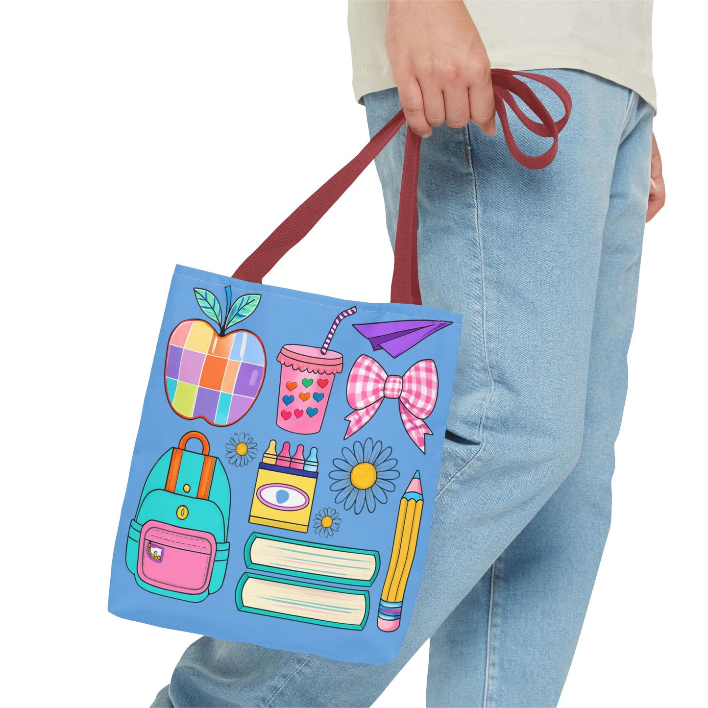 School Theme Tote Bag