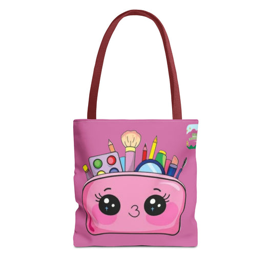 Pink Travel Tote Bag