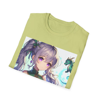 Anime Girl T-Shirt – Softstyle Japanese Graphic Tee for Otaku & Anime Fans