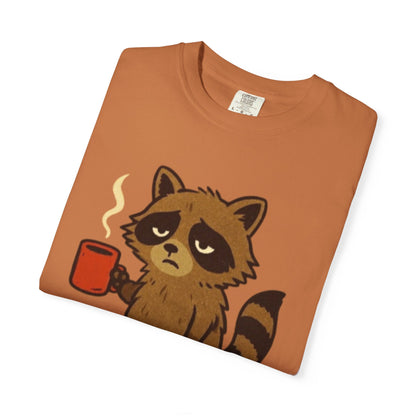 Cat T-shirt Simple Design - Unisex Garment-Dyed