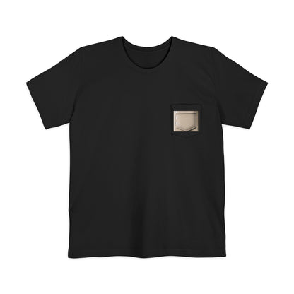 Casual Pocket T-Shirt for Everyday Wear, Unisex Summer Tee, Stylish Gift for Him/Her, Perfect for Festivals & Vacations, Minimalist Design