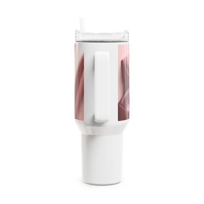 Pink Bow Tumbler, 40oz - Trending Design Mug