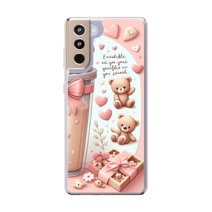 Phone Case - Cute Teddy Bear Design
