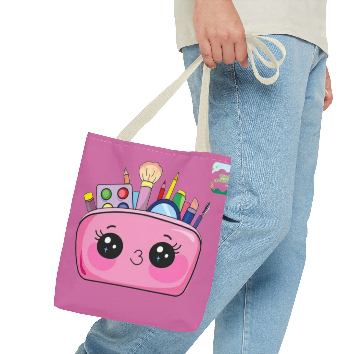 Pink Travel Tote Bag