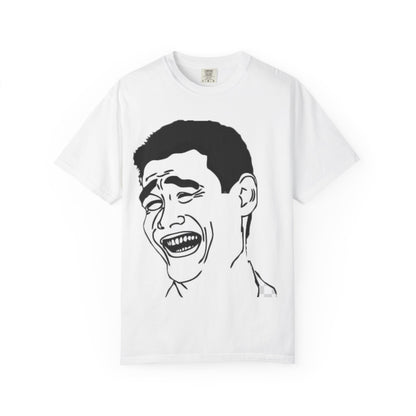 Laughing Man Meme T-Shirt – Funny Unisex Internet Graphic Tee for Meme Lovers & Trendy Streetwear Fans