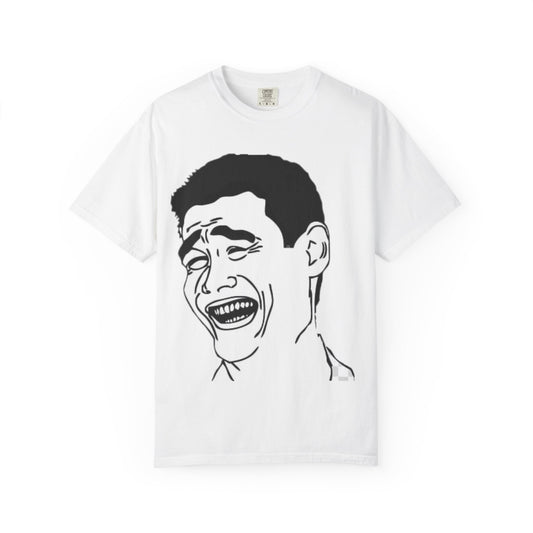 Laughing Man Meme T-Shirt – Funny Unisex Internet Graphic Tee for Meme Lovers & Trendy Streetwear Fans