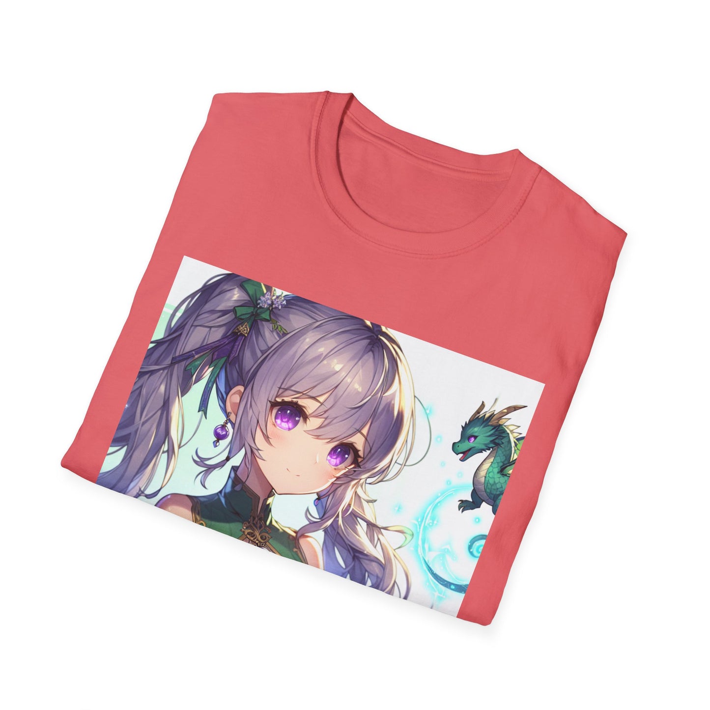 Anime Girl T-Shirt – Softstyle Japanese Graphic Tee for Otaku & Anime Fans