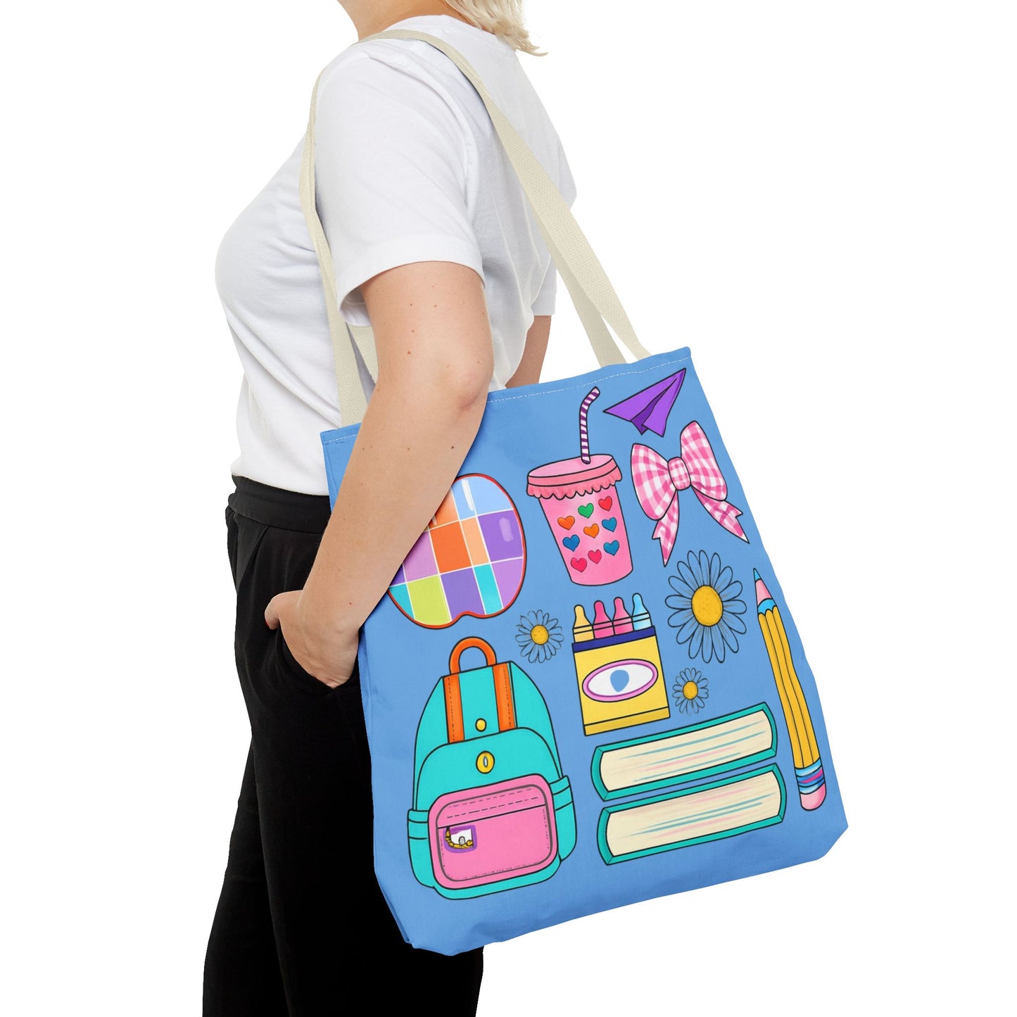 School Theme Tote Bag
