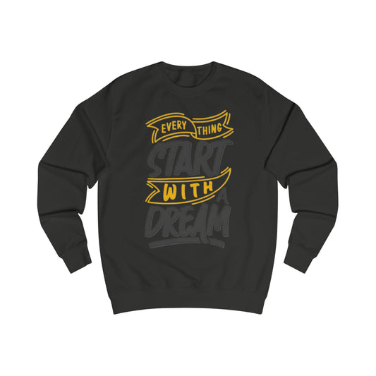 Minimalist Inspirational Sweatshirt – Motivational Quote Pullover for Women & Men | Cozy Casual Hoodie Style