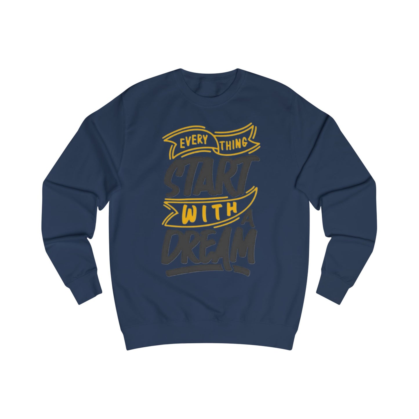 Minimalist Inspirational Sweatshirt – Motivational Quote Pullover for Women & Men | Cozy Casual Hoodie Style