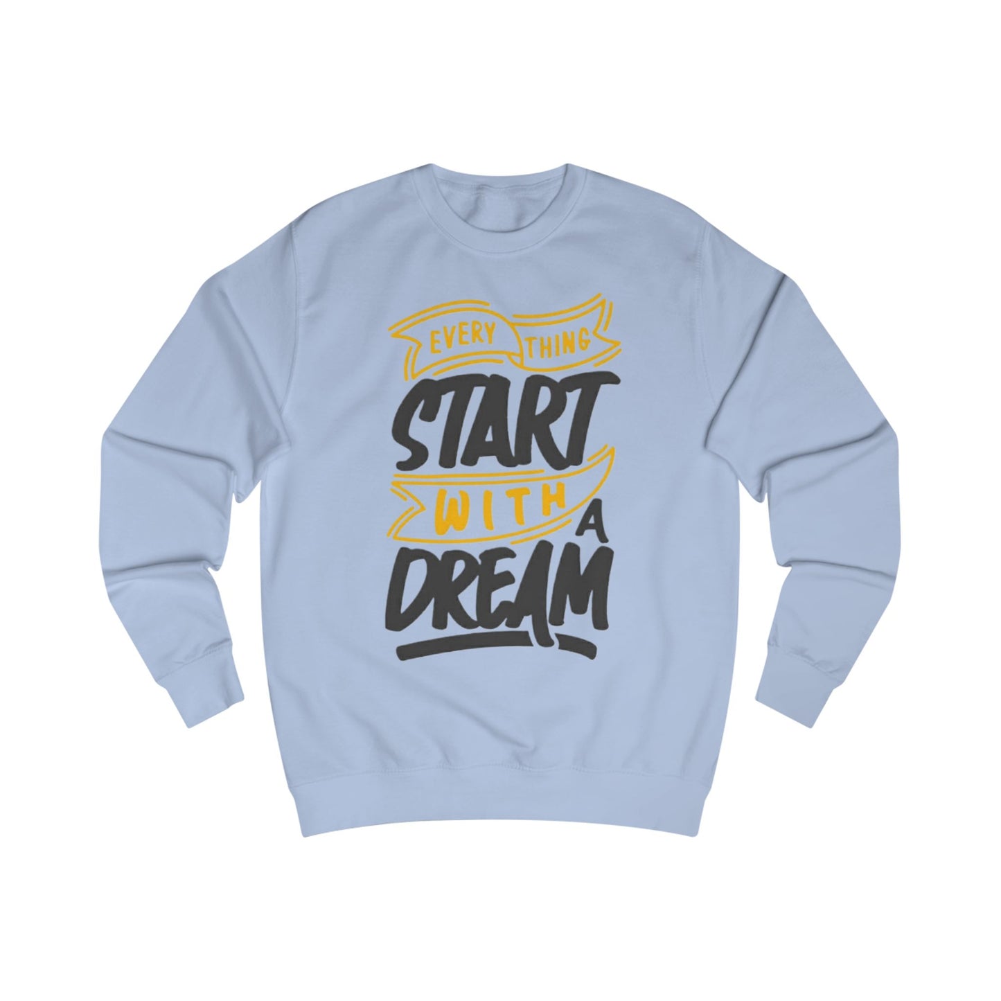 Minimalist Inspirational Sweatshirt – Motivational Quote Pullover for Women & Men | Cozy Casual Hoodie Style