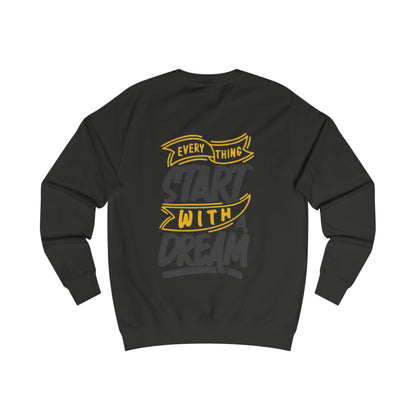 Minimalist Inspirational Sweatshirt – Motivational Quote Pullover for Women & Men | Cozy Casual Hoodie Style
