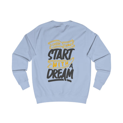 Minimalist Inspirational Sweatshirt – Motivational Quote Pullover for Women & Men | Cozy Casual Hoodie Style