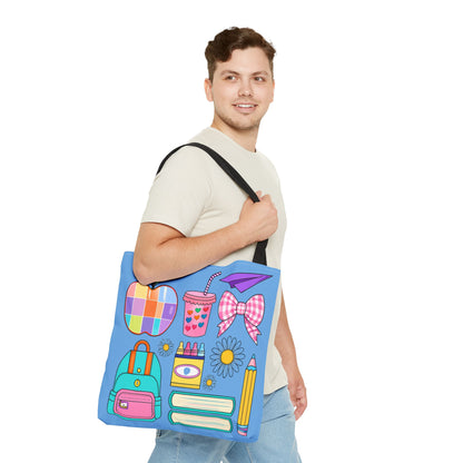School Theme Tote Bag