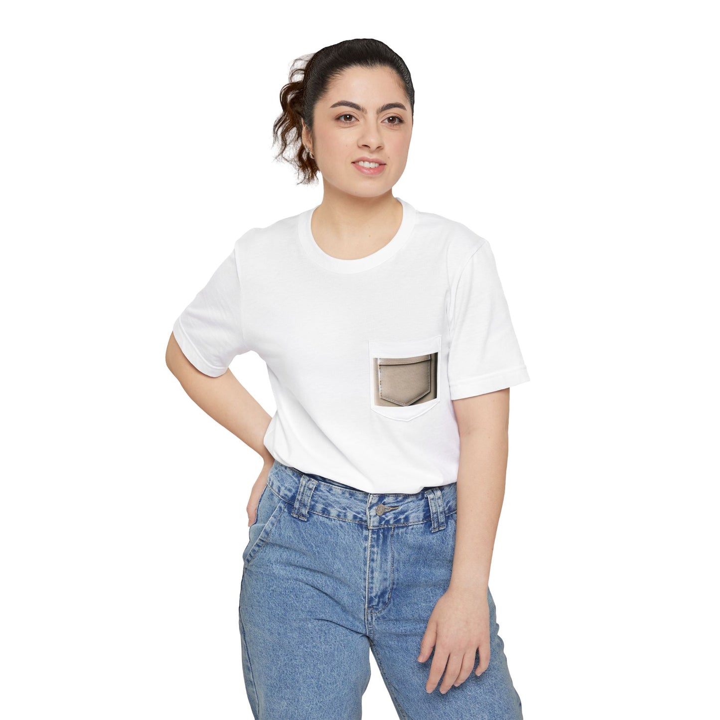 Casual Pocket T-Shirt for Everyday Wear, Unisex Summer Tee, Stylish Gift for Him/Her, Perfect for Festivals & Vacations, Minimalist Design