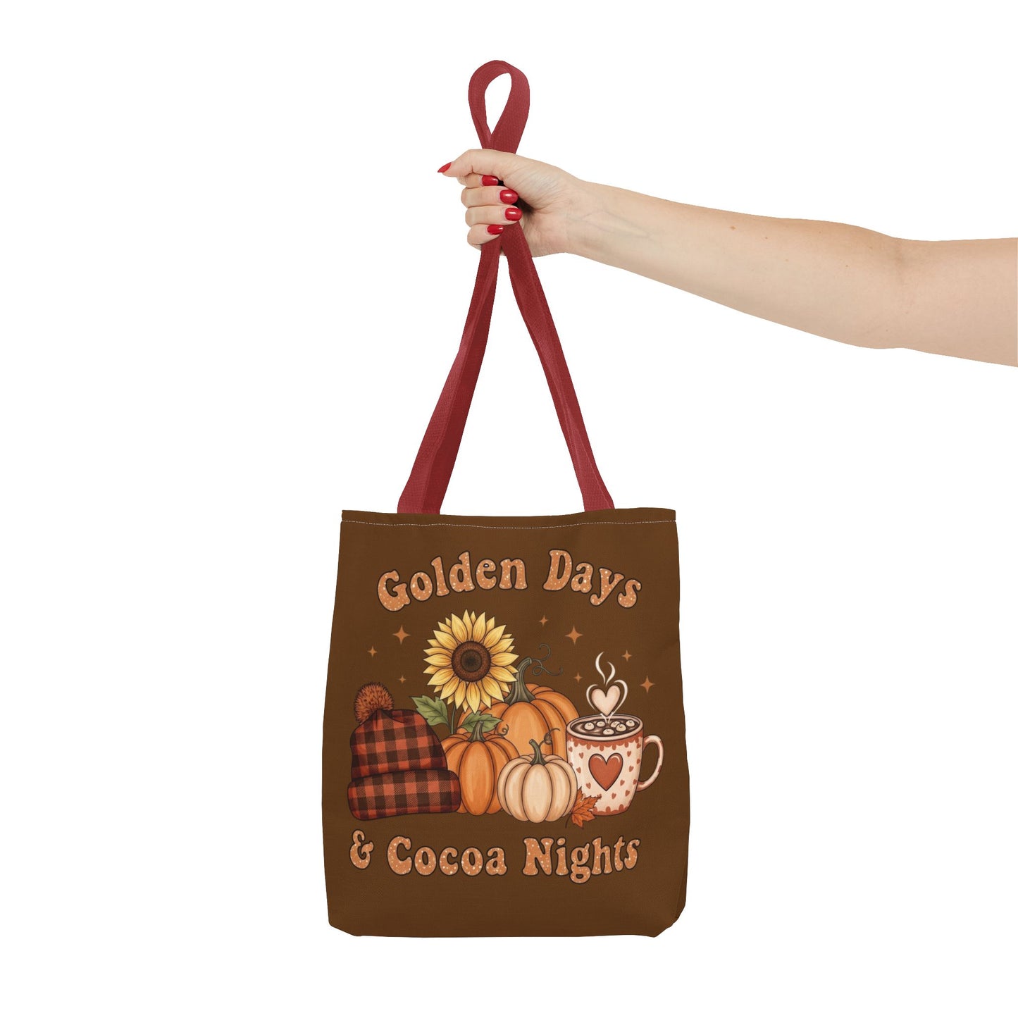Fall Tote Bag - Cozzy Fall Design