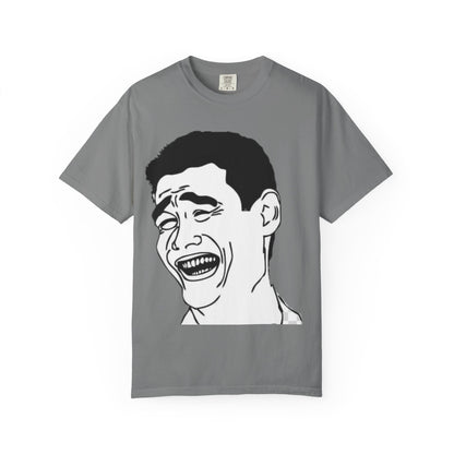 Laughing Man Meme T-Shirt – Funny Unisex Internet Graphic Tee for Meme Lovers & Trendy Streetwear Fans