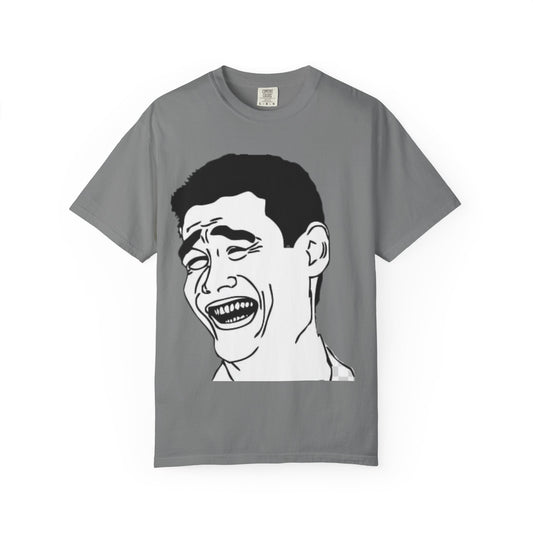 Laughing Man Meme T-Shirt – Funny Unisex Internet Graphic Tee for Meme Lovers & Trendy Streetwear Fans