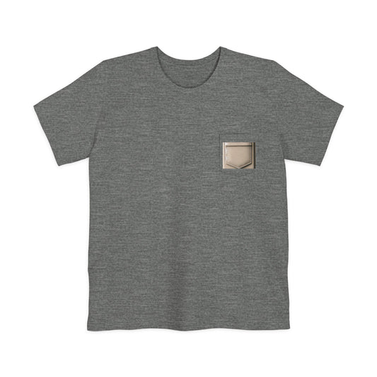 Casual Pocket T-Shirt for Everyday Wear, Unisex Summer Tee, Stylish Gift for Him/Her, Perfect for Festivals & Vacations, Minimalist Design