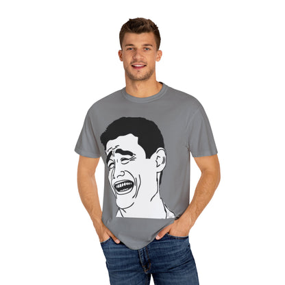 Laughing Man Meme T-Shirt – Funny Unisex Internet Graphic Tee for Meme Lovers & Trendy Streetwear Fans