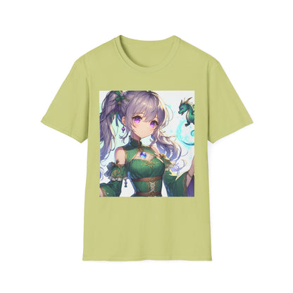 Anime Girl T-Shirt – Softstyle Japanese Graphic Tee for Otaku & Anime Fans