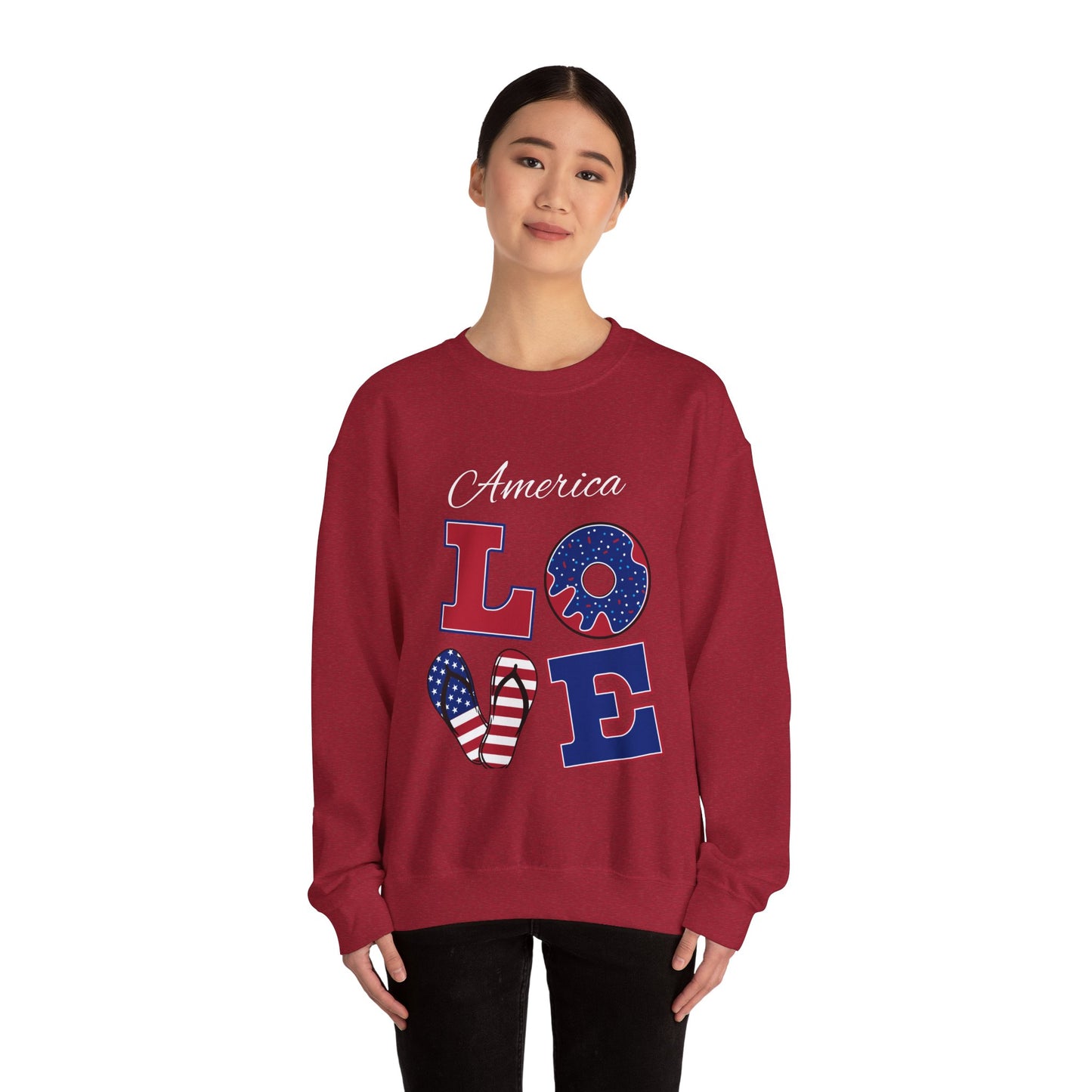 Country Love Sweatshirt – Western Graphic Pullover for Women & Men