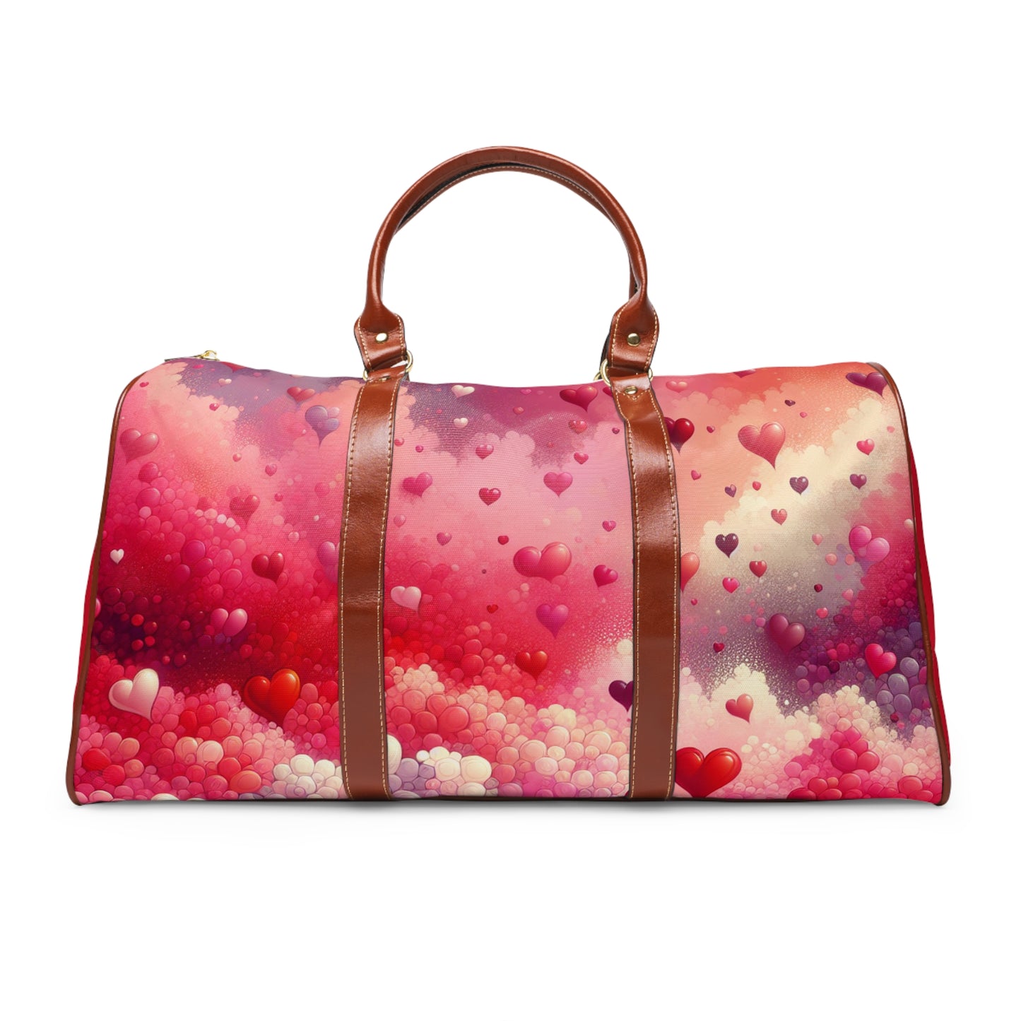 Travel Bag - Romantic Hearts Waterproof