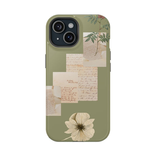 Magnetic Tough Case with Vintage Floral Design, Artistic Phone Cover, Chic Cell Phone Protector, Eco-Friendly Tech Accessory, Gift for [...]