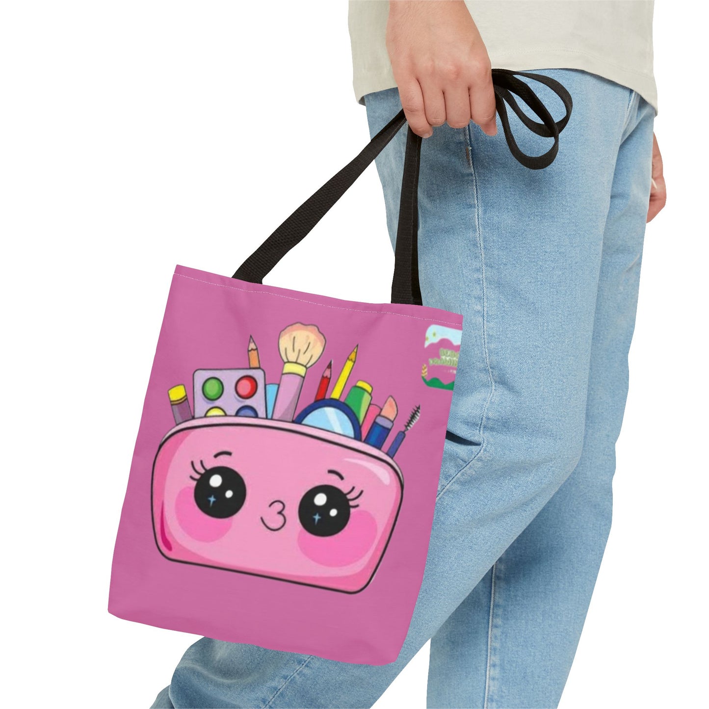Pink Travel Tote Bag