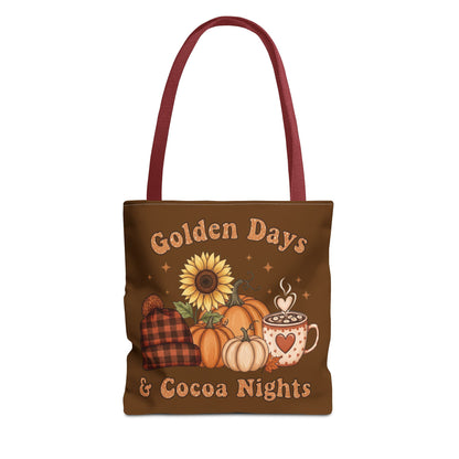 Fall Tote Bag - Cozzy Fall Design